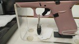new GLK 43X 9MM 10RD PINK BLK new in hard plastic case - 5 of 18