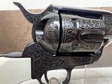 new Taylor's & Co Outlaw Legacy Blued Engraved 45 Long Colt 839665000366 new in box - 8 of 12