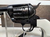 new Taylor's & Co Outlaw Legacy Blued Engraved 45 Long Colt 839665000366 new in box - 3 of 12