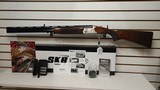 new SKB 720 FIELD 12 Gauge 28" bbl Choke:MCH trigger singlestock pistol new in box - 1 of 25