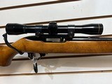 used Ruger 10/22 22LR18" bblLeupold M8-4x scope fair condition - 23 of 25