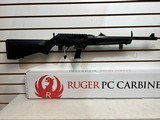 new RUG PC CARB 9MM RFL 17RD BLK new in box - 17 of 25