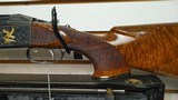 used Krieghoff San Remo Custom Engraved Gold Inlays 12 Gauge 28" bbl with kolar AAA Tubes luggage case condition extra chokes DOM 1968 - 3 of 21