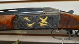 used Krieghoff San Remo Custom Engraved Gold Inlays 12 Gauge 28" bbl with kolar AAA Tubes luggage case condition extra chokes DOM 1968 - 4 of 21