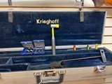 Krieghoff K3-32 Skeet 12 Gauge 28" standard bbl + 28" carrier barrel for 20,28,410 aaa Kolar tubes 6 extra chokes with luggage case - 2 of 24