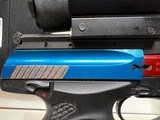 Used Beretta Neos U 22 Blue /Red with muzzle break and red dot 12 10 round mags range bag good condition - 21 of 25