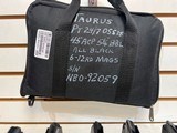 Used TAURUS PT-24/7 LONG SLIDE DS 9MM BLK TENNIFER 7 12 rnd mags range bag good condition - 7 of 17