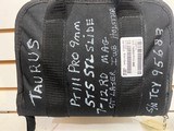 Used Taurus PT111 9mm 3.5" bblSS CT laser IWB holster 8 12 round mags range bag good condition - 8 of 18