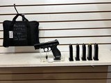 Used Taurus PT24/7 9mm 4" bbl 6 17 rnd mags range bag good condition - 1 of 19