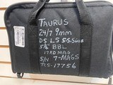 Used Taurus PT 24/7 Pro LS DS9mm5" bbl7 17 rnd mags range bag good condition - 14 of 14