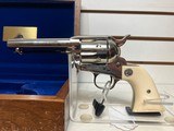 Unfired Colt SAA 44/404.75 bbl 6 shot Gene Autry Commemorative in display case - 2 of 18