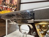 (M) COLT 1911 RHEIMS COMMEMORATIVE SEMI-AUTOMATIC PISTOL IN DISPLAY CASE. very good condtion - 5 of 18