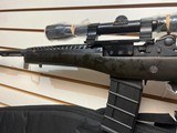 Used Ruger Mini-14 Calib Blue 6x Redfield Scope side mount 3 30 rnd mags rough condition - 6 of 15