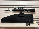 Used Ruger Mini-14 Calib Blue 6x Redfield Scope side mount 3 30 rnd mags rough condition - 1 of 15