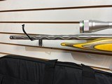 Used Ruger 10/22 VolQuart custom bbl 22 LR calib scope custom stock yellow/black 1 25 rnd mag very good condition - 4 of 12