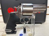 Lightly Used Ruger Super Redhawk Alaskan6 shot45 colt or 454 casul 2.5 "SS bblblack grips adj rear sight very good condition no box no ma - 7 of 11