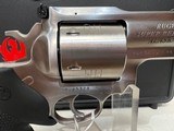 Lightly Used Ruger Super Redhawk Alaskan6 shot45 colt or 454 casul 2.5 "SS bblblack grips adj rear sight very good condition no box no ma - 9 of 11