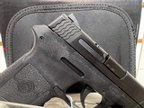 used SMITH & WESSON M&P BODYGUARD .380 PISTOL W/O LASER - 109381 2 mags soft pouch original box good condition - 11 of 14