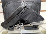 used SMITH & WESSON M&P BODYGUARD .380 PISTOL W/O LASER - 109381 2 mags soft pouch original box good condition - 2 of 14