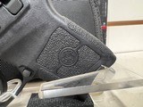 used SMITH & WESSON M&P BODYGUARD .380 PISTOL W/O LASER - 109381 2 mags soft pouch original box good condition - 3 of 14