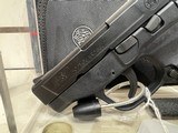 used SMITH & WESSON M&P BODYGUARD .380 PISTOL W/O LASER - 109381 2 mags soft pouch original box good condition - 5 of 14