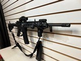 Used Smith & Wesson M&P 15-22 Bipod, Magpul Forgrip, flipsights, center point optic, flashlight, 2 Magazines - 18 of 18