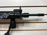 Used Smith & Wesson M&P 15-22 Bipod, Magpul Forgrip, flipsights, center point optic, flashlight, 2 Magazines - 17 of 18