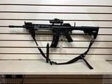 Used Smith & Wesson M&P 15-22 Bipod, Magpul Forgrip, flipsights, center point optic, flashlight, 2 Magazines - 1 of 18