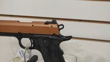 new Browning 1911 Black Label 22 LR, 3.25" Barrel, Copper Finish, Black Laminate Wood Grips, 10rd no box no manuals new condition - 4 of 18