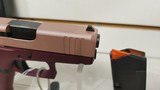 new Glock 43X Special Edition - Black Cherry Rose Gold 9mm new in hard plastic case - 15 of 17