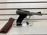 used S&W SW22 Victory Wood 5" threaded bbl leather holster very good condition - 8 of 14