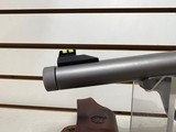used S&W SW22 Victory Wood 5" threaded bbl leather holster very good condition - 5 of 14