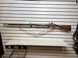 Used Dixie Gun Works Brown Bess Repro 41" bbl 50 cal white leather strap - 1 of 22