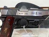 new Browning 1911-380 Black Label Medallion Laser 380 ACP 051952492 new in box - 10 of 13