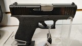 used Glock 43X TALO 9mm UX4350204SSN in original hard case 2 10 rnd mags good condition - 15 of 19