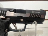 Lightly Used Sig Sauer P320 Equinox 9mm3 17 rnd mags Negrini custom works case very good condition - 17 of 20