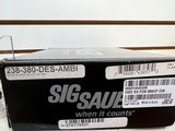 Used Sig P238 380 ACP 2 3/4" bbl1 mag spare grips original box - 16 of 16
