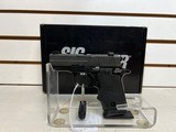 Used Sig P238 380 ACP 2 3/4" bbl1 mag spare grips original box - 1 of 16