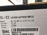 new BRN BL-22 22LR LVR RFL GRD II new in box - 25 of 25