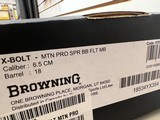 Reduced price!! new Browning XBOLT MT PRO SPR 6.5C 18BB new in box - 25 of 25