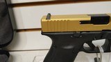 new GLK 19G5 15RD GOLD SLIDE new in box - 14 of 21
