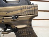 Used 20 Gen 4 10M CERAKOTE 10mm Auto PG 3 mag grip adjust glock box - 4 of 18