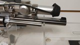Lightly used Ruger Single Six 17HMR 7.5" bbl scope original hard plastic case good condition - 17 of 20