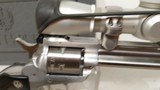 Lightly used Ruger Single Six 17HMR 7.5" bbl scope original hard plastic case good condition - 15 of 20