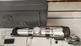 Lightly used Ruger Single Six 17HMR 7.5" bbl scope original hard plastic case good condition - 10 of 20