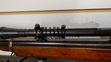 Used Winchester Model 52 Sporter 22LR 27"bbl 13.5" LOPUnertl 10 power scope sn11939 good condition with case - 9 of 25