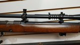 Used Winchester Model 52 Sporter 22LR 27"bbl 13.5" LOPUnertl 10 power scope sn11939 good condition with case - 18 of 25