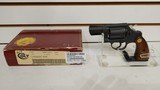 Used Colt Lightweight Agent 2" bbl 38 spl With Original Box & papers