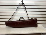 Lightly-Used Red Head Leg of Mutton Leather Gun Case, 28" - 16 of 22