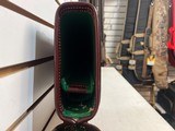 Lightly-Used Red Head Leg of Mutton Leather Gun Case, 28" - 10 of 22